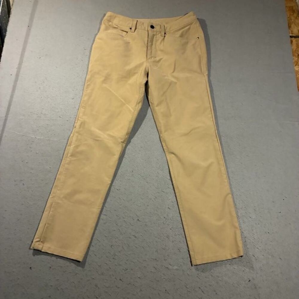 Lulu Lemon ABC Pant Classic Utilitech 32" Mens 29 Trench M5ABPS